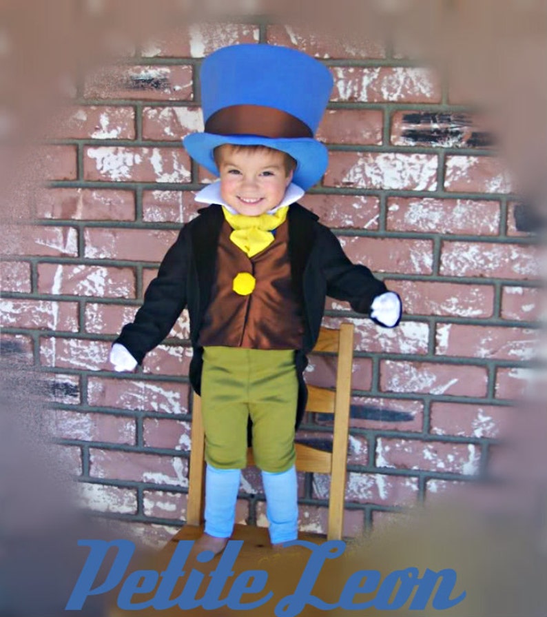 Jiminy Cricket Costume Cosplay Pinocchio Wellington Style Top Etsy