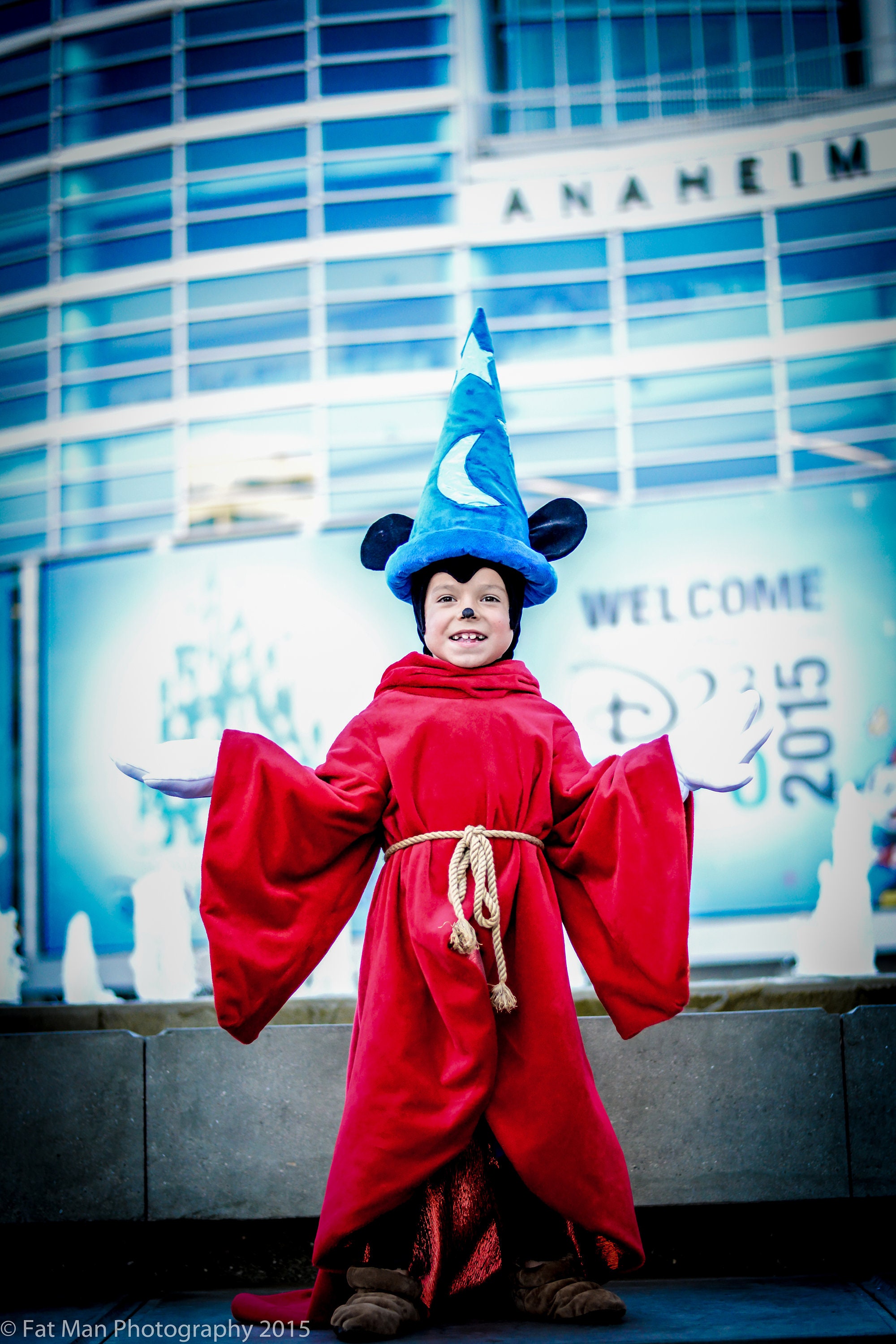 Fantasia Sorcerer Mickey Costume Wizard Hat & Costume Child  display picture 2
