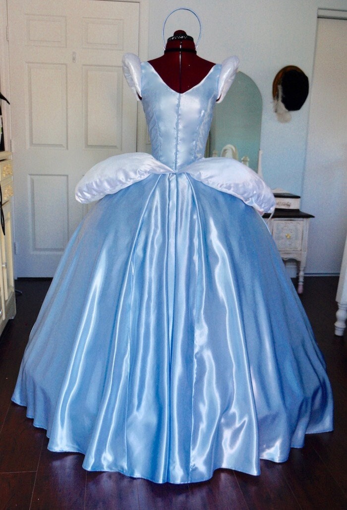 Disney Cinderella Costume Assepoester Jurk High Quality Cinderella