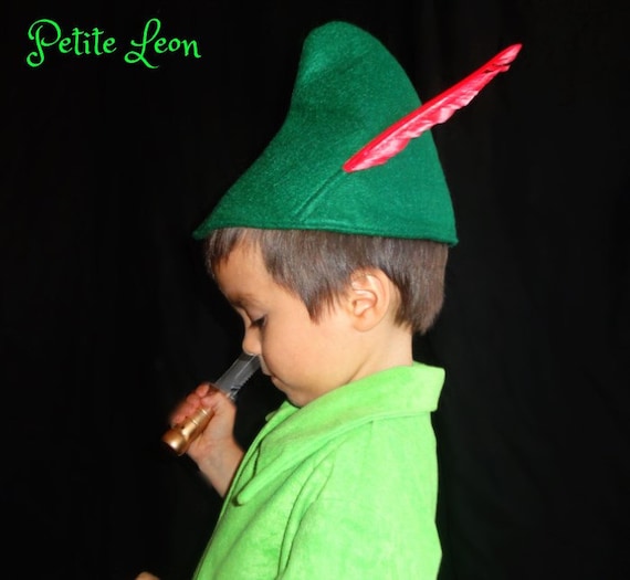 READY to Ship Peter Pan Hat or Zelda Elf October Fest Tyrolean Alpine Hat With Feather Costume Cosplay Sml med lrge Etsy UK