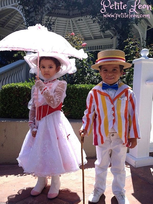 Jolly Holiday KIDS Mary Poppins Costume su misura con corsetto in