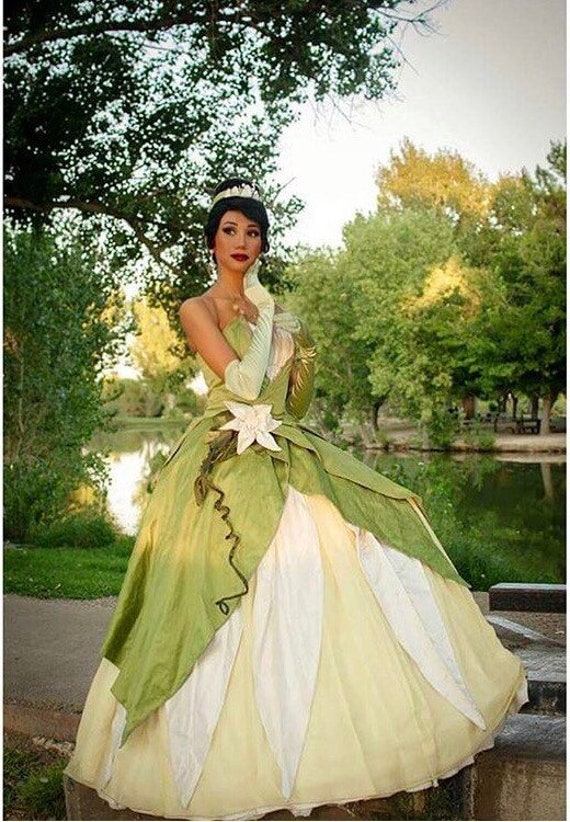 tiana blue dress costume