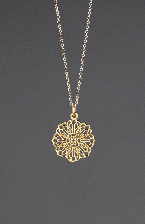 Etsy cheap gold pendant