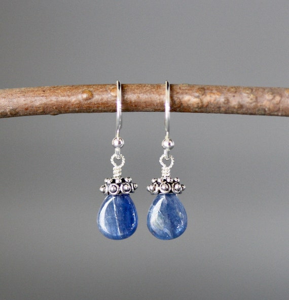 Bali Teardrop Gemstone Earrings Bali Teardrop Gemstone Earrings