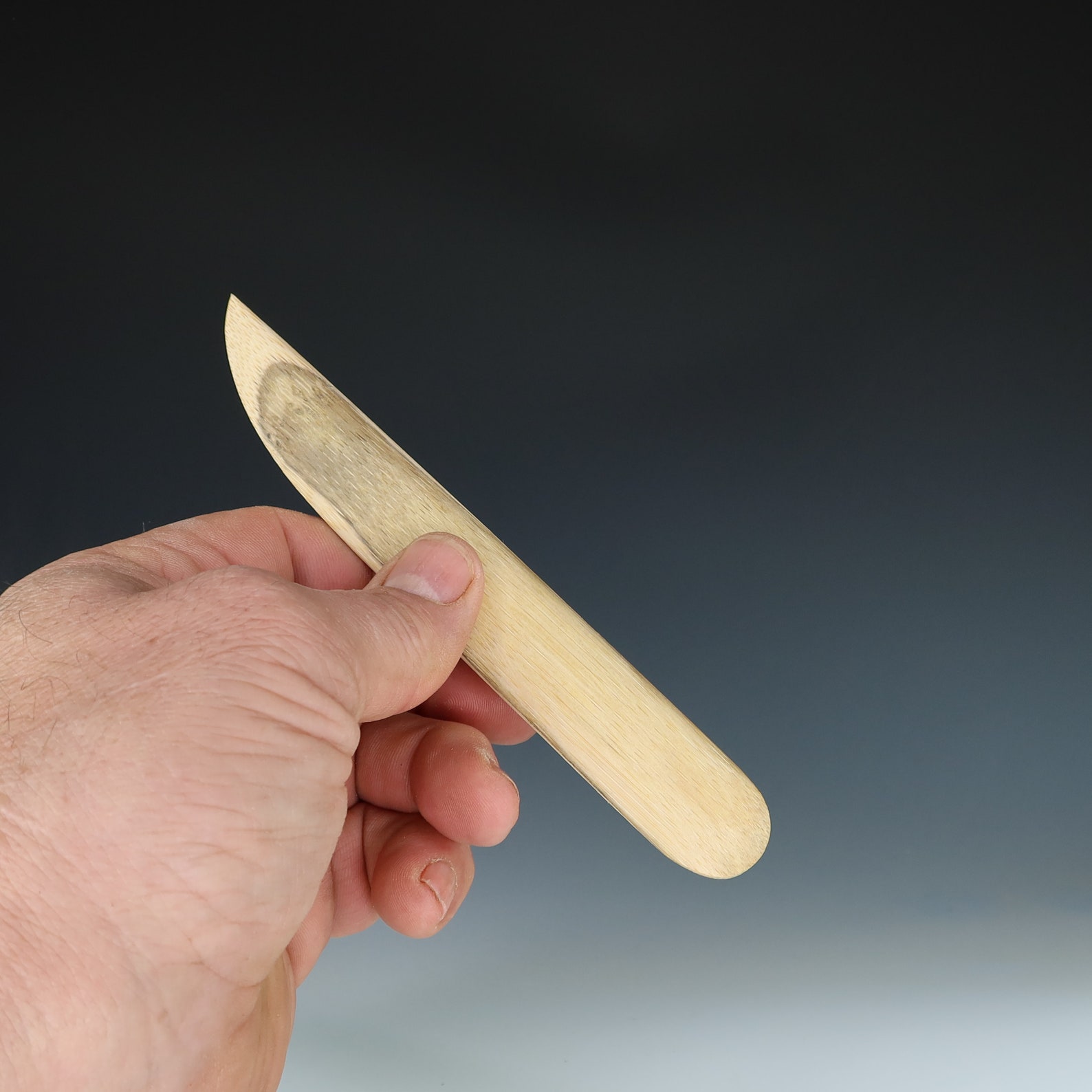 Bamboo Trim Knife Pottery Tool Trim Knife Etsy