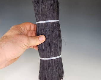 Black DyedTampico Broom Fiber, One Pound, Natural Slip Broom, Paint Brush, Hake, Paintbrush, Hakame Brush