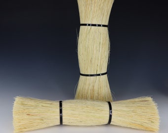 Tampico Broom Fiber, One pound Bundle of Natural Slip Broom Fiber, Paint Brush, Hake, Paintbrush, Hakame Brush