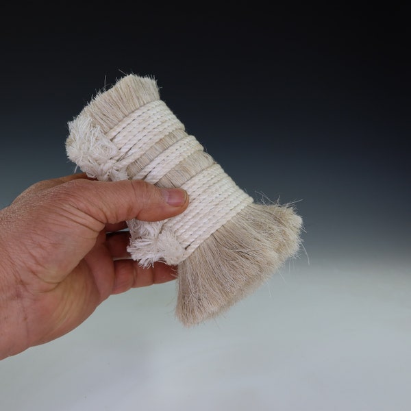 White Horse Hair Fiber, Brush Making Material, Natural Slip Broom, Paint Brush, Hake, Paintbrush, Hakame Brush