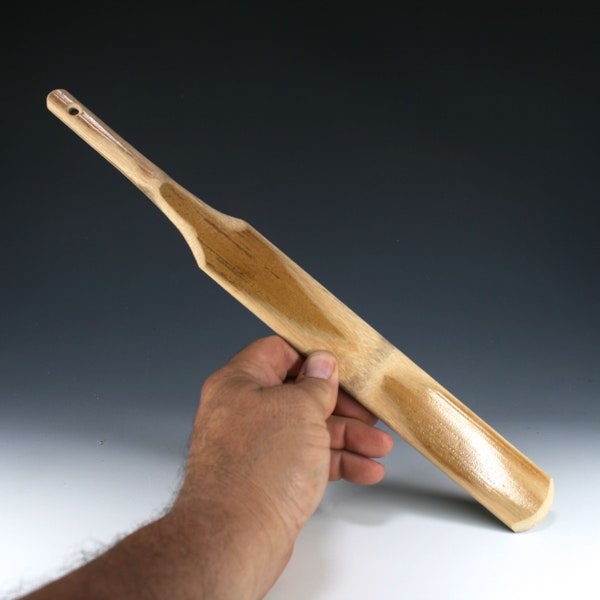 Bamboo Paddle, Wood Pottery Tool, Spank The Clay