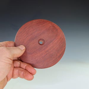 Jarrah Round Pottery Tool, 5" Big Bowl Rib