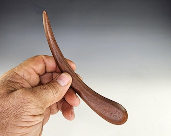 Small Rattail Throwing Stick, Pottery Tool, Thick