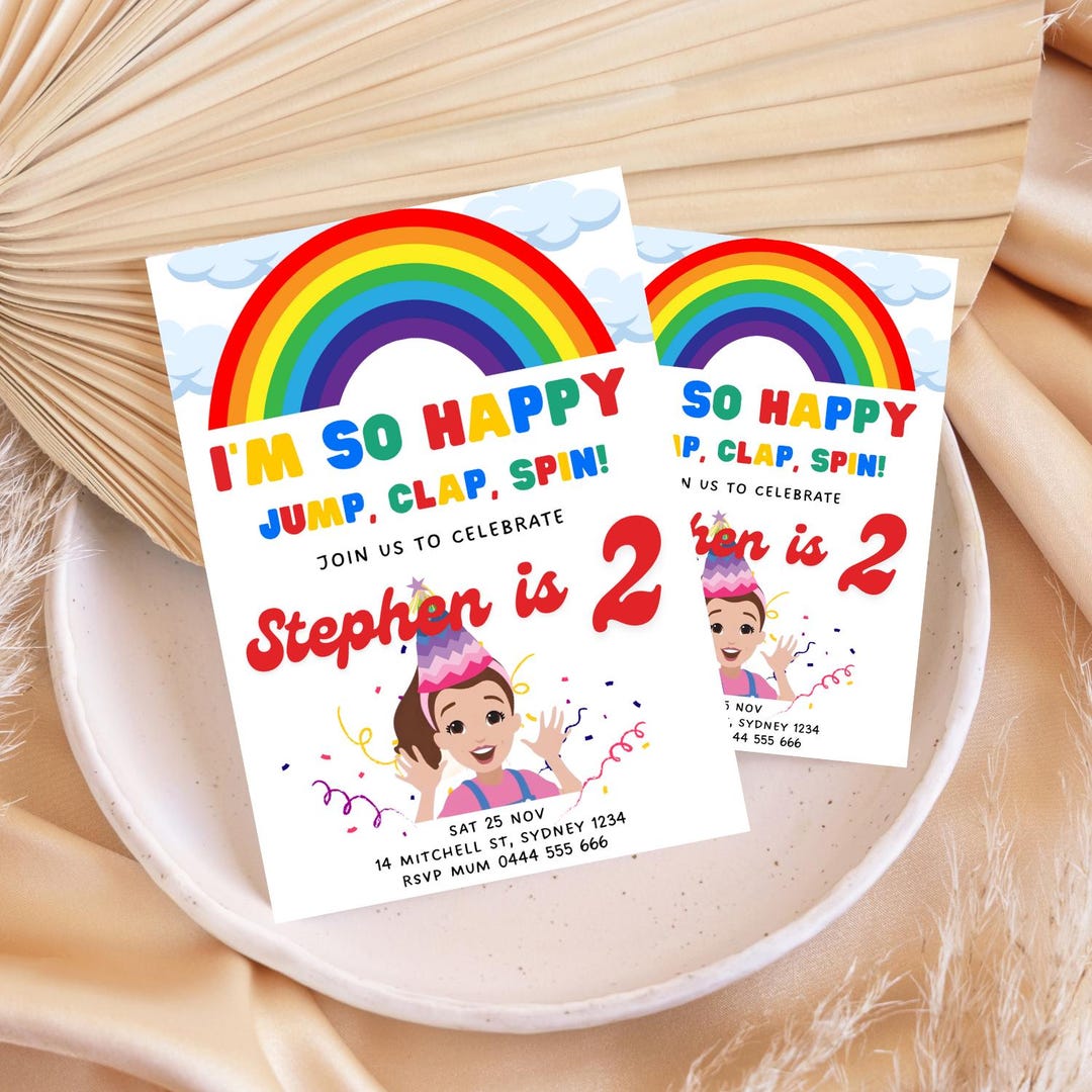 Ms Rachel Invitation, Ms Rachel Theme, Ms Rachel Printable, Ms Rachel ...