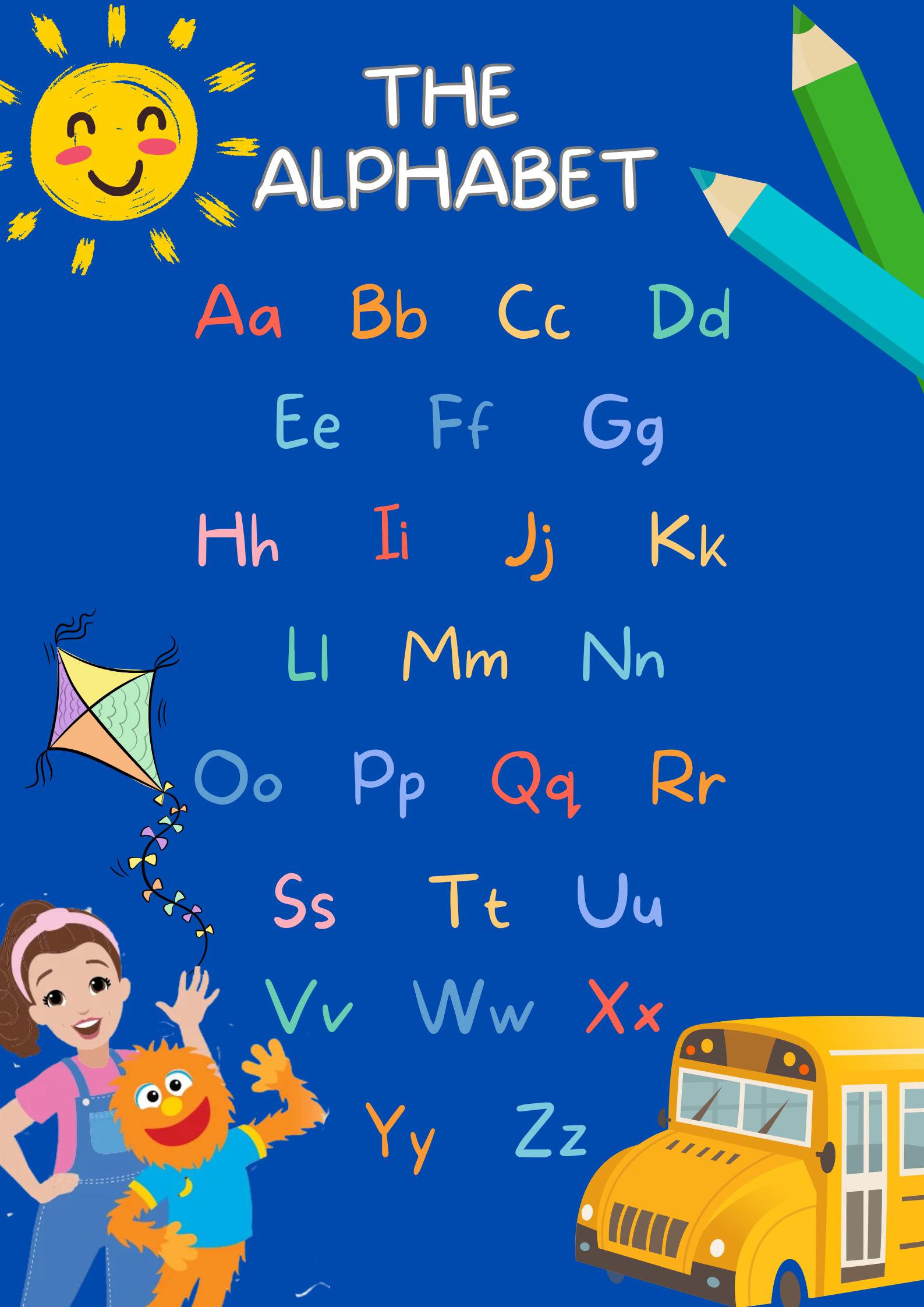 Ms Rachel, Alphabet Poster, Ms Rachel Learning, ABC, Home Schooling ...