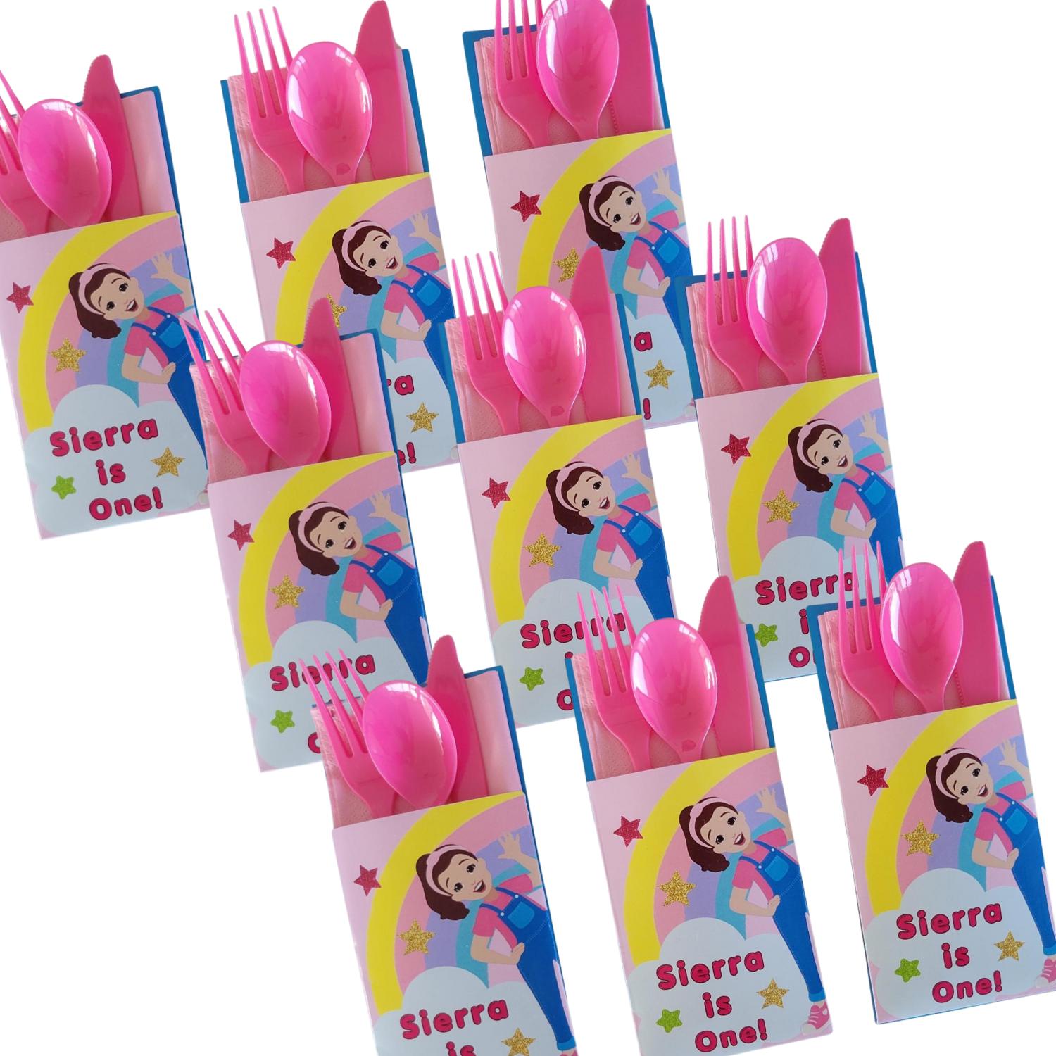 Ms Rachel Birthday, Cutlery Pouch, Girl Birthday, Boy Birthday, Ms ...