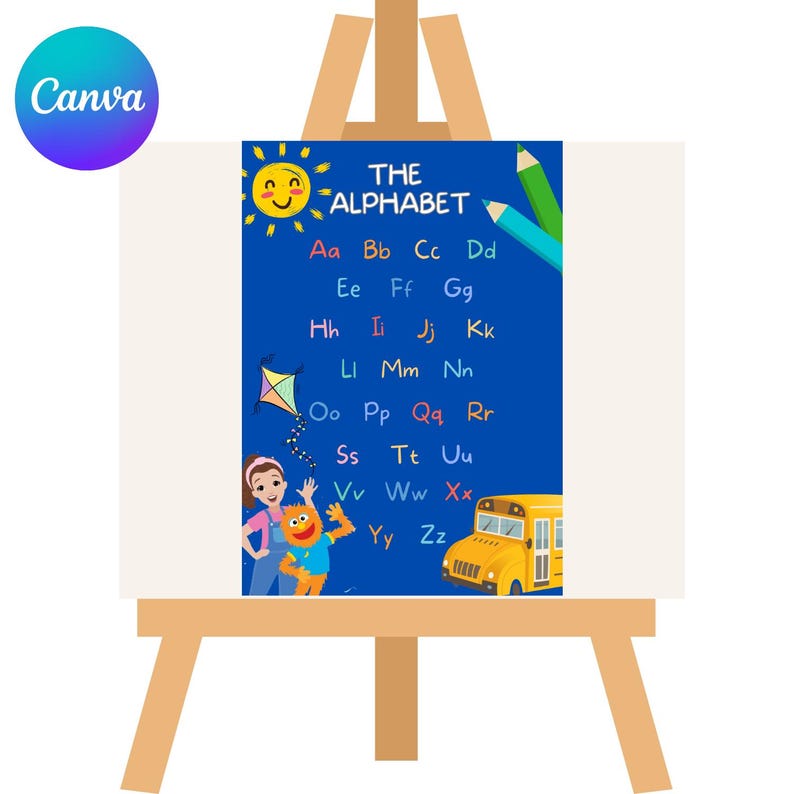 Ms Rachel, Alphabet Poster, Ms Rachel Learning, ABC, Home Schooling ...