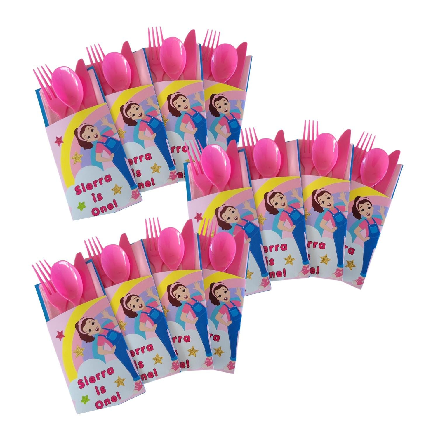 Ms Rachel Birthday, Cutlery Pouch, Girl Birthday, Boy Birthday, Ms ...