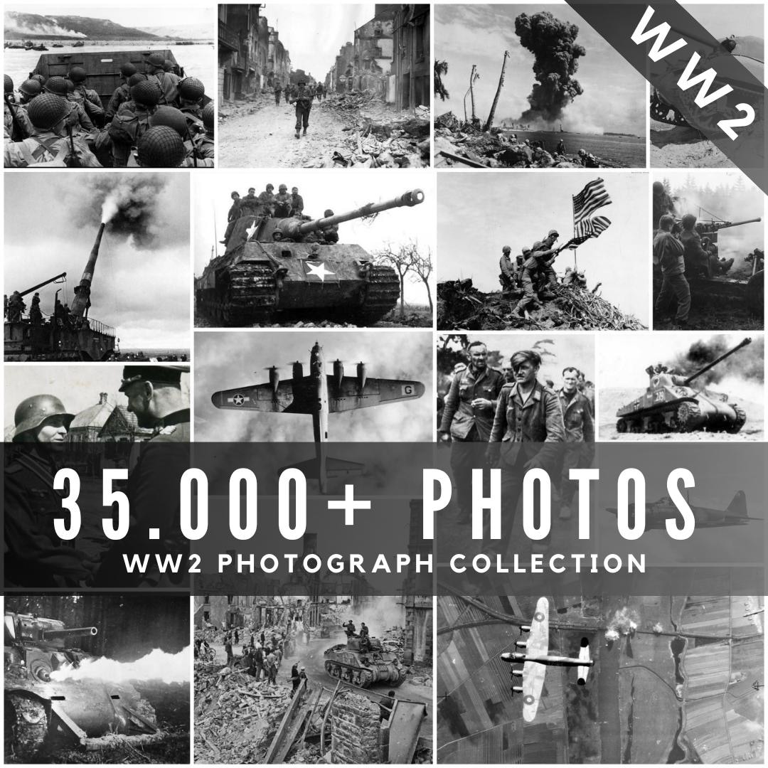 第二次世界大戦写真アーカイブ：35,000点以上の歴史的な戦争写真