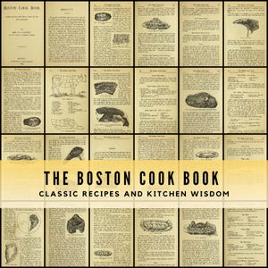 Mrs. Lincoln&#39;s 1884 Boston Cook Book: Antique Culinary Recipes (PDF Download)
