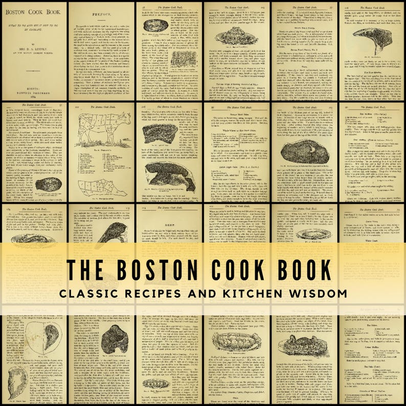 Mrs. Lincoln's 1884 Boston Cook Book: Antique Culinary Recipes (PDF ...