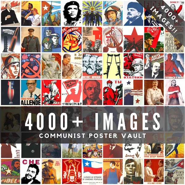 Communist Posters - Etsy