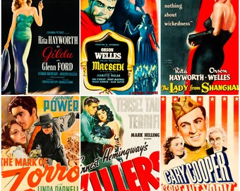 1940年代のヴィンテージ映画ポスター160枚以上 / 初期の映画広告（1940