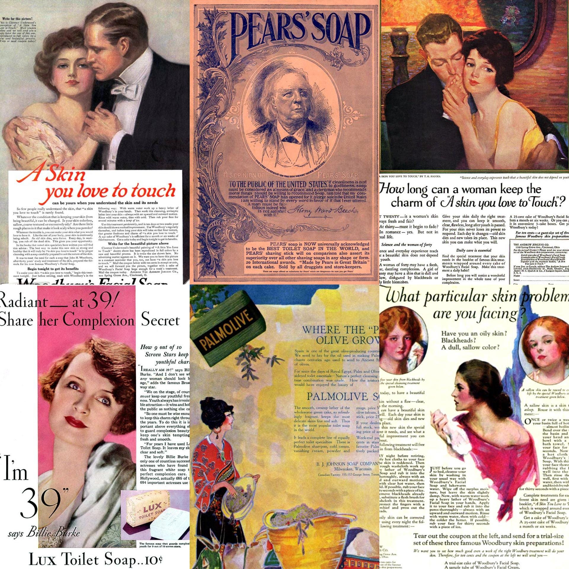 130+ Vintage Magazine Advertisements - Personal Care / Junk Journal ...