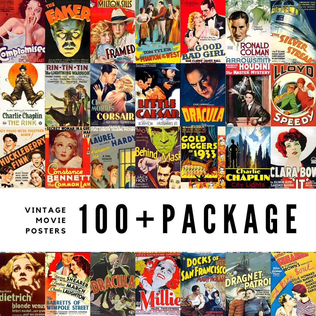 100 movie poster - Etsy 日本