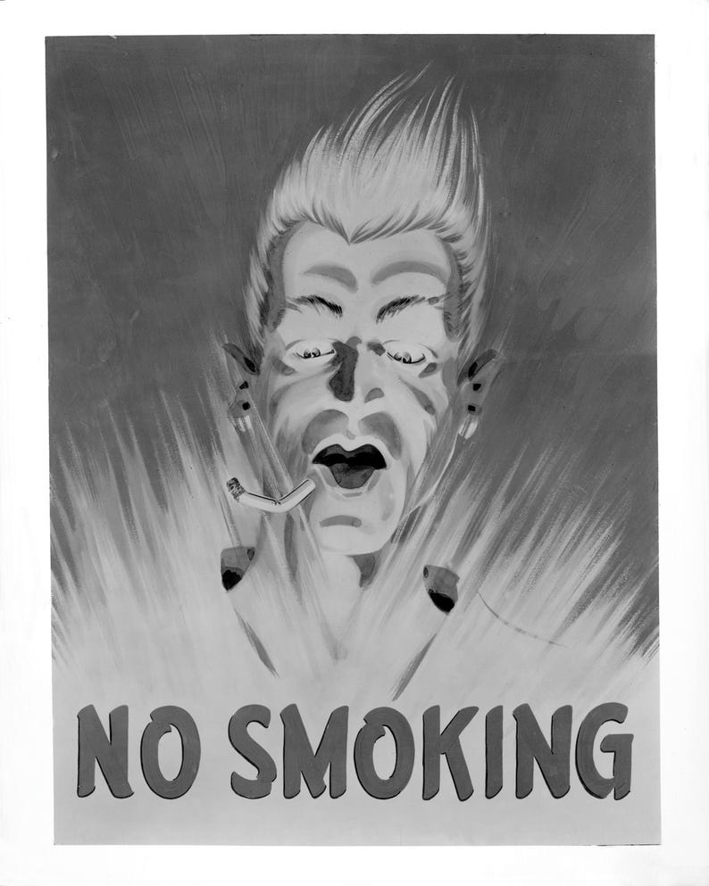14 vintage safety posters featuring bold mid-century designs and classic safety slogans such as 'Danger Keep Out' and 'No Smoking.' Includes striking graphics, vibrant colors, and retro workplace messaging. Ideal for educators, collectors, scrapbookers, and creatives seeking digital downloads of nostalgic public safety ephemera for décor or mixed media projects.