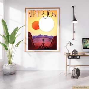 "19 high-resolution NASA space tourism posters showcasing retro-futuristic designs, vibrant interplanetary imagery, and imaginative depictions of space exploration. Ideal for space enthusiasts, educators, collectors, and creatives seeking digital downloads of authentic NASA artwork for wall art, classrooms, journals, and science-themed projects.