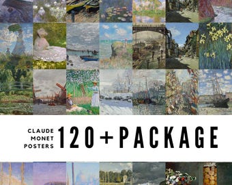 120+ Claude Monet Posters / High-Quality Digital Downloads