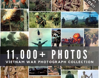 11.000+ Vietnam War Photograph Collection / Vietnam War Photo Vault / Historic War Images / Soldier Life, Battlefields / Digital Downloads