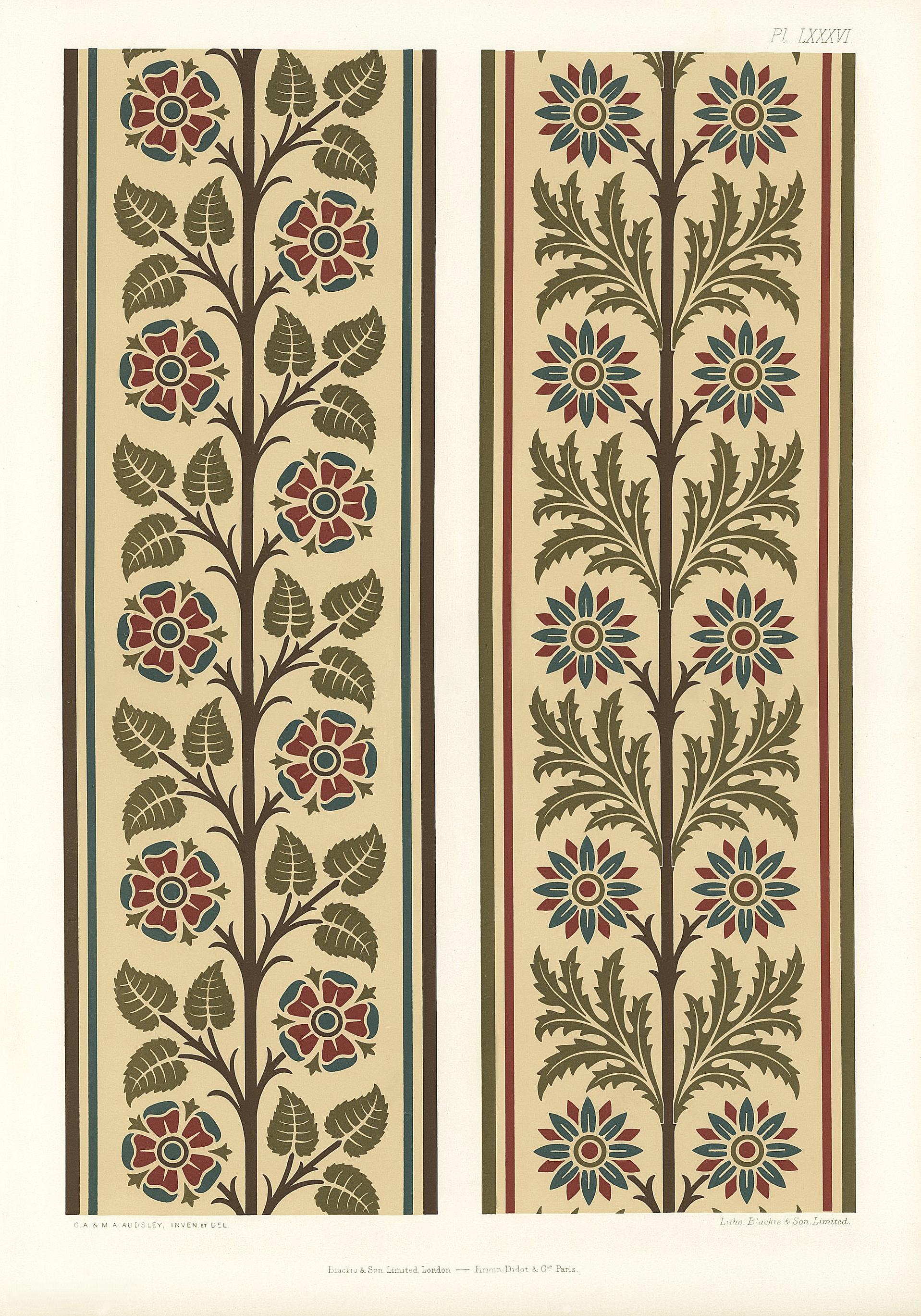 High Victorian Pattern 100+ Vintage Victorian Pattern Prints / the Practical Decorator and ...