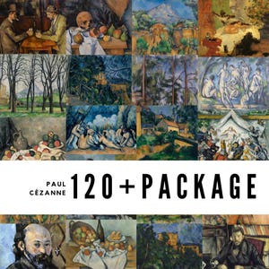 Paul Cézanne Poster Collection – 120+  High Quality Digital Downloads | Impressionist & Modernist Wall Art Prints
