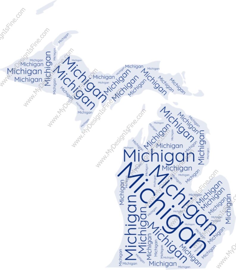 Michigan Pdf Frame Printable Michigan Maps / State Outline and Labeled Geography Sheets ...