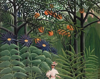 アンリ・ルソーの作品60点以上 / ジャングル画、素朴派の風景画、夢の