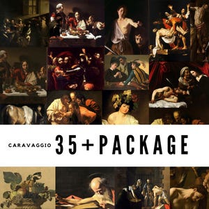 35+ Caravaggio Posters / High-Quality Digital Downloads