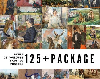 Toulouse-Lautrec Posters: Belle Époque French Art (Digital Download)