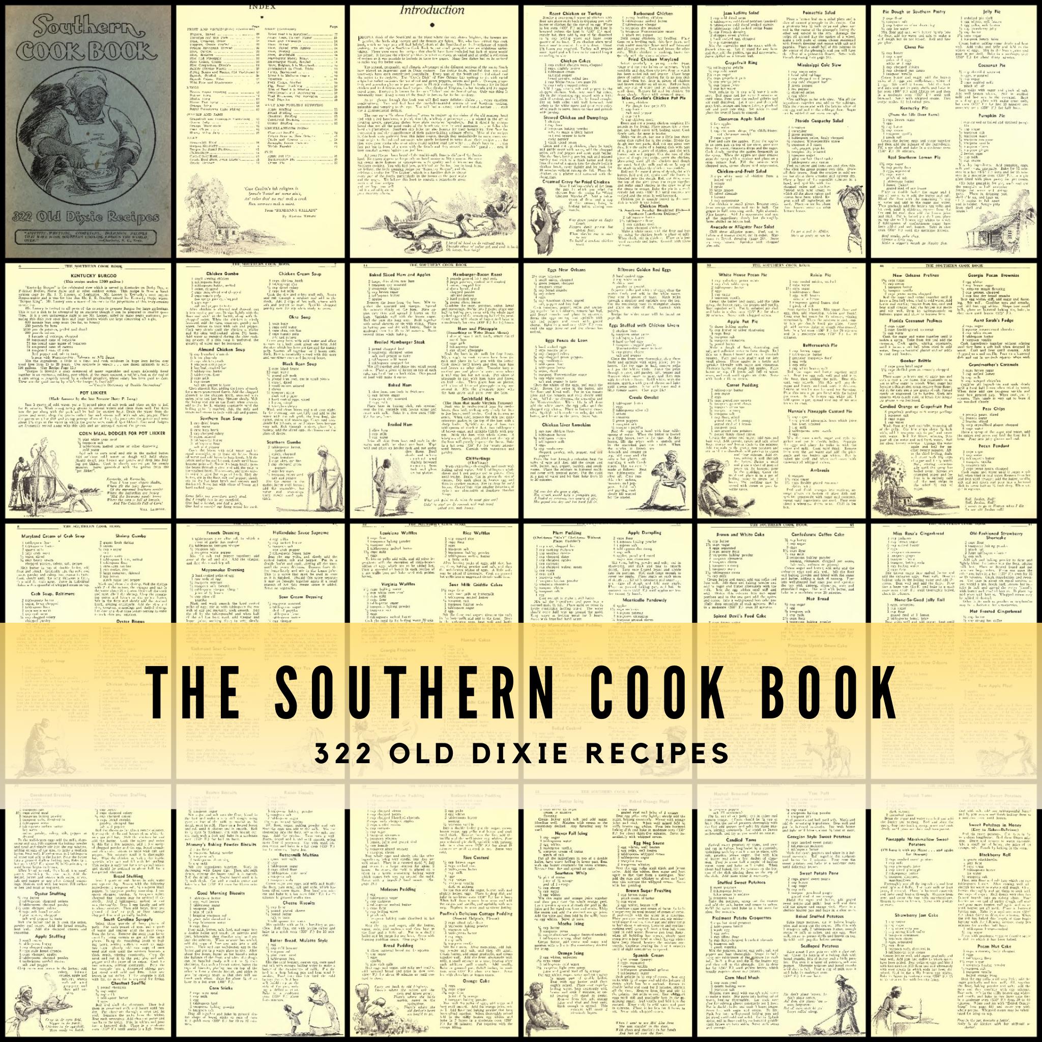 Vintage Southern Cookbook (1935): 150+ Classic Recipes (digital ...
