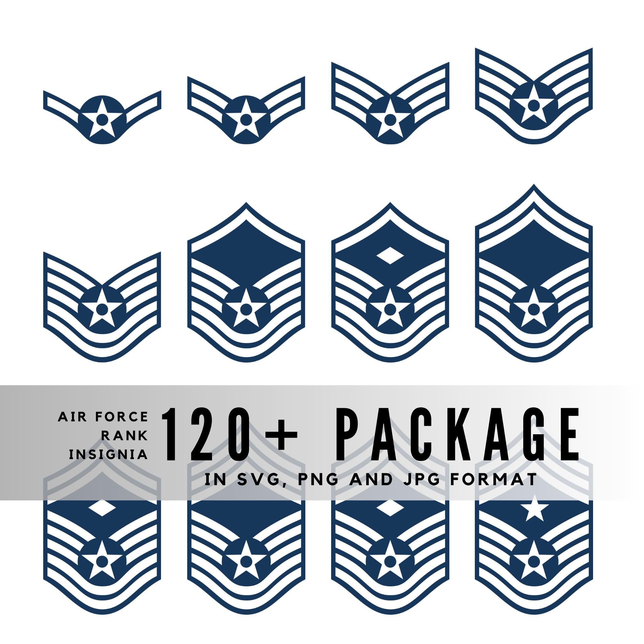 Air force rank insignia - Etsy 日本