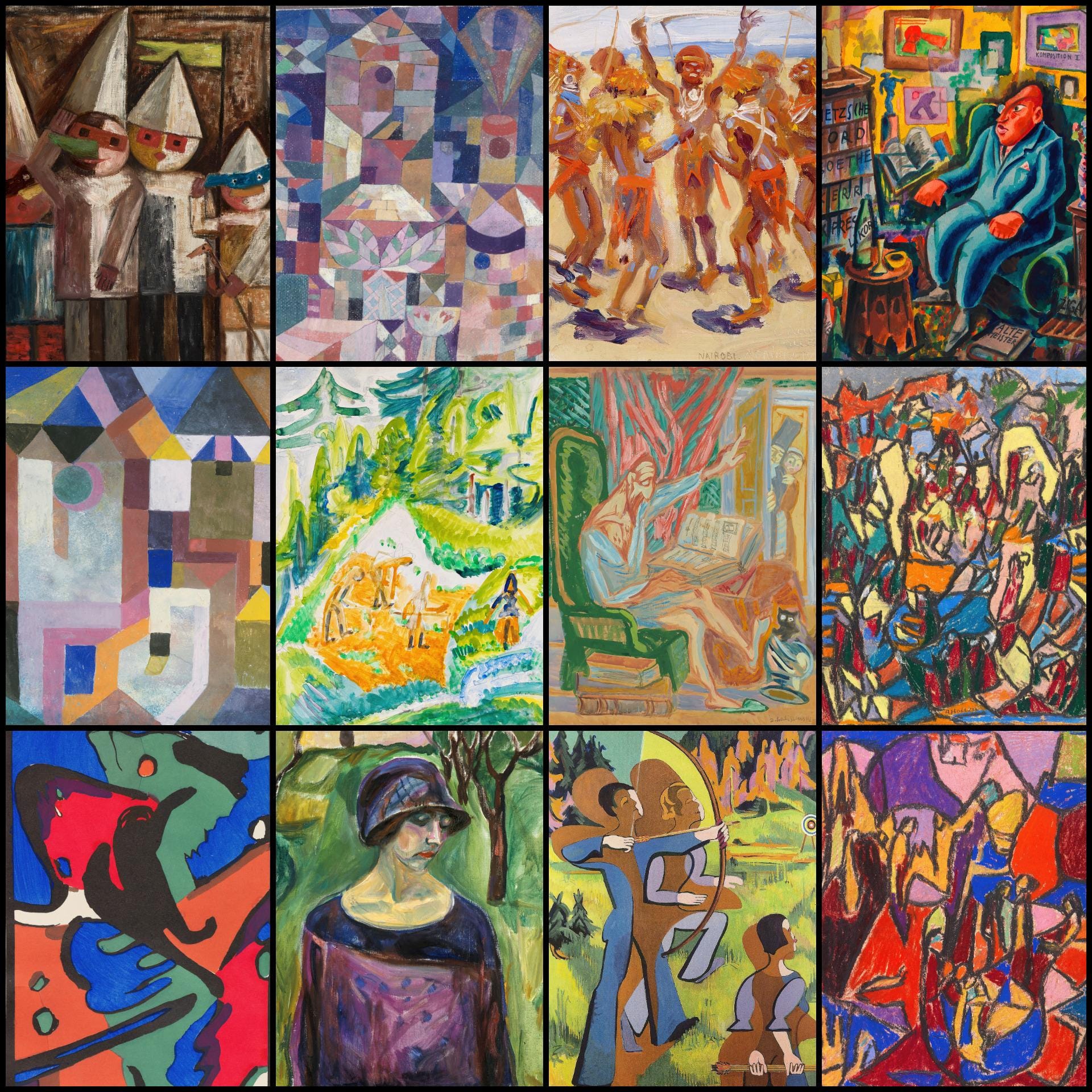 4,000+ Expressionism Prints – High-res Modernist Jpgs – Bold, Emotional ...