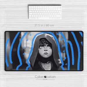 ARCANE – Gaming Desk Mat | ISHA |80 x 40 cm / 70 x35 cm|Gamer Gift Idea | xl Mouse Pad  | Riftbound