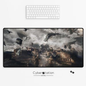 EXPEDITION 33 – Gaming-Schreibtischunterlage – Lumiere  – 3 Größen erhältlich – Premium XL-Mauspad – Geschenkidee