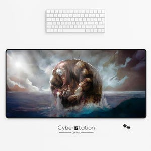 EXPEDITION 33 – Tappetino da scrivania gaming – Esquie – 3 misure disponibili – Tappetino mouse XL premium – Idea regalo