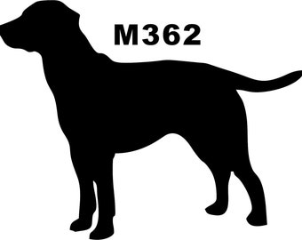 LAB Vinyl Dog Decal Silhouette Military dogs Vinyl Dog Decal Silhouette in your colors