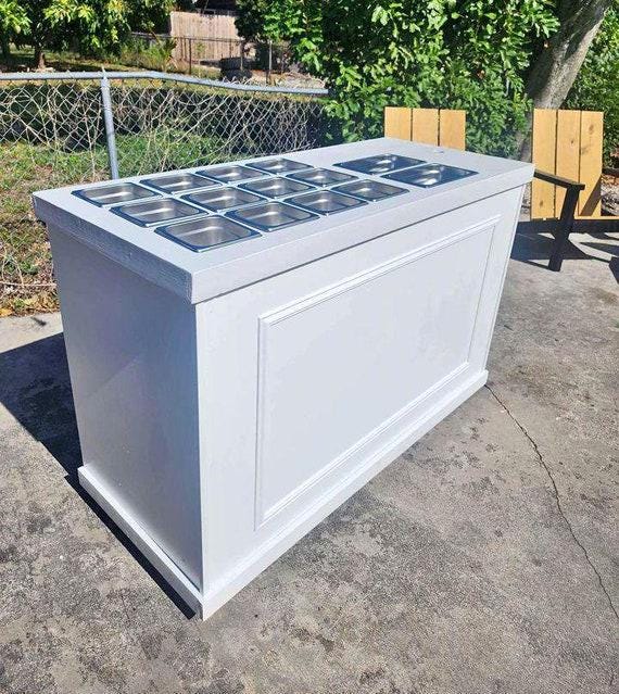 Charcuterie cart