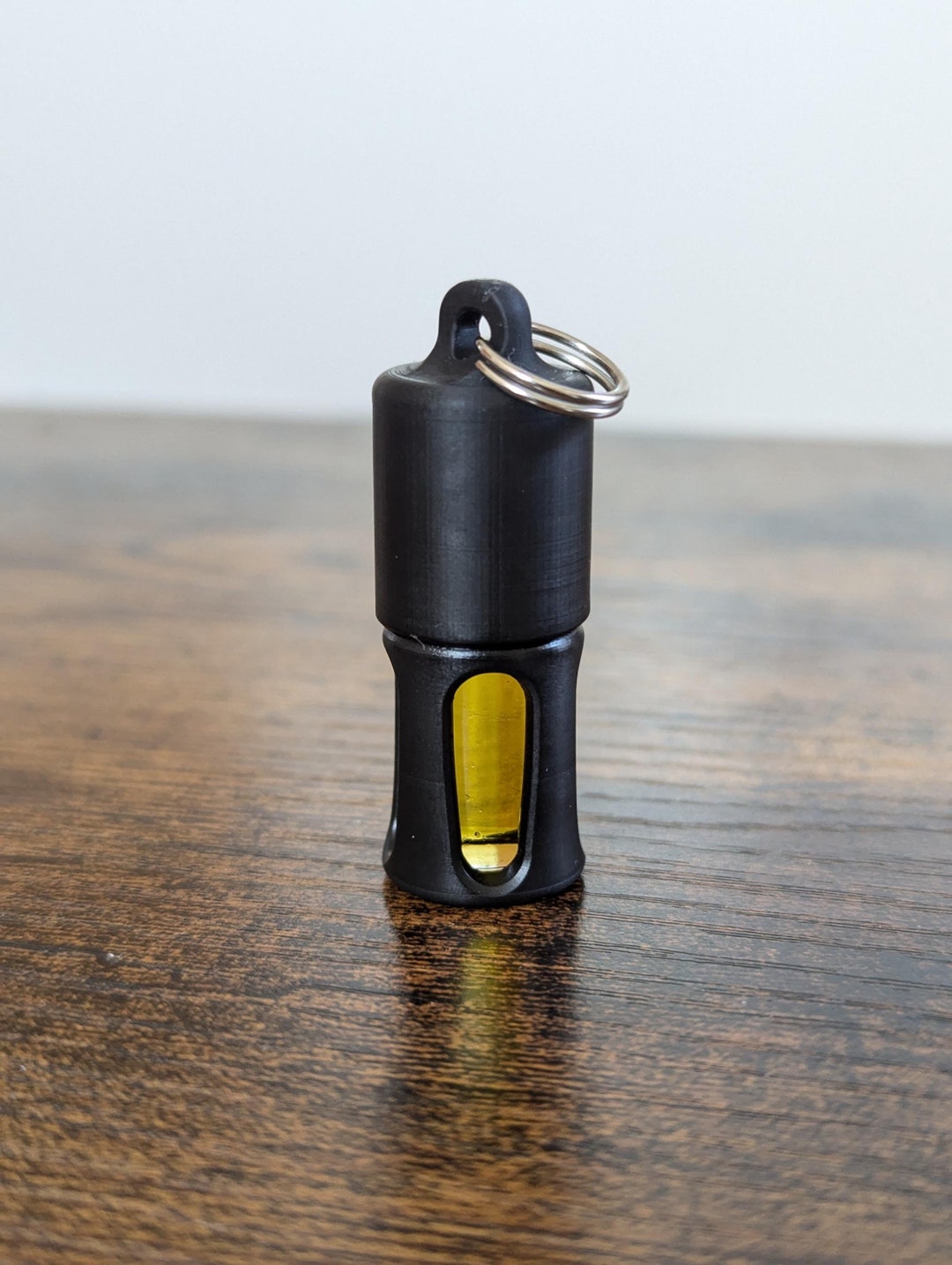 Oil Vial Holder Keychain With Window - Etsy