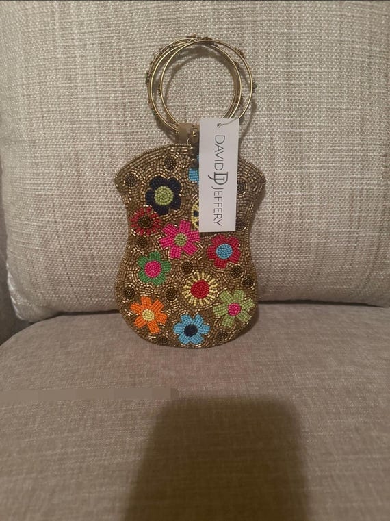 David Jeffery | Multi Color | Small Beaded Phone … - image 1