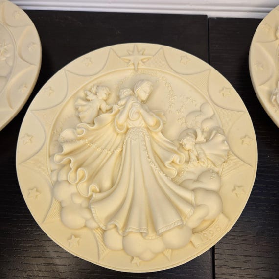 ビンテージクリスマスプレート「ミレニアム ウォールプレート」1999