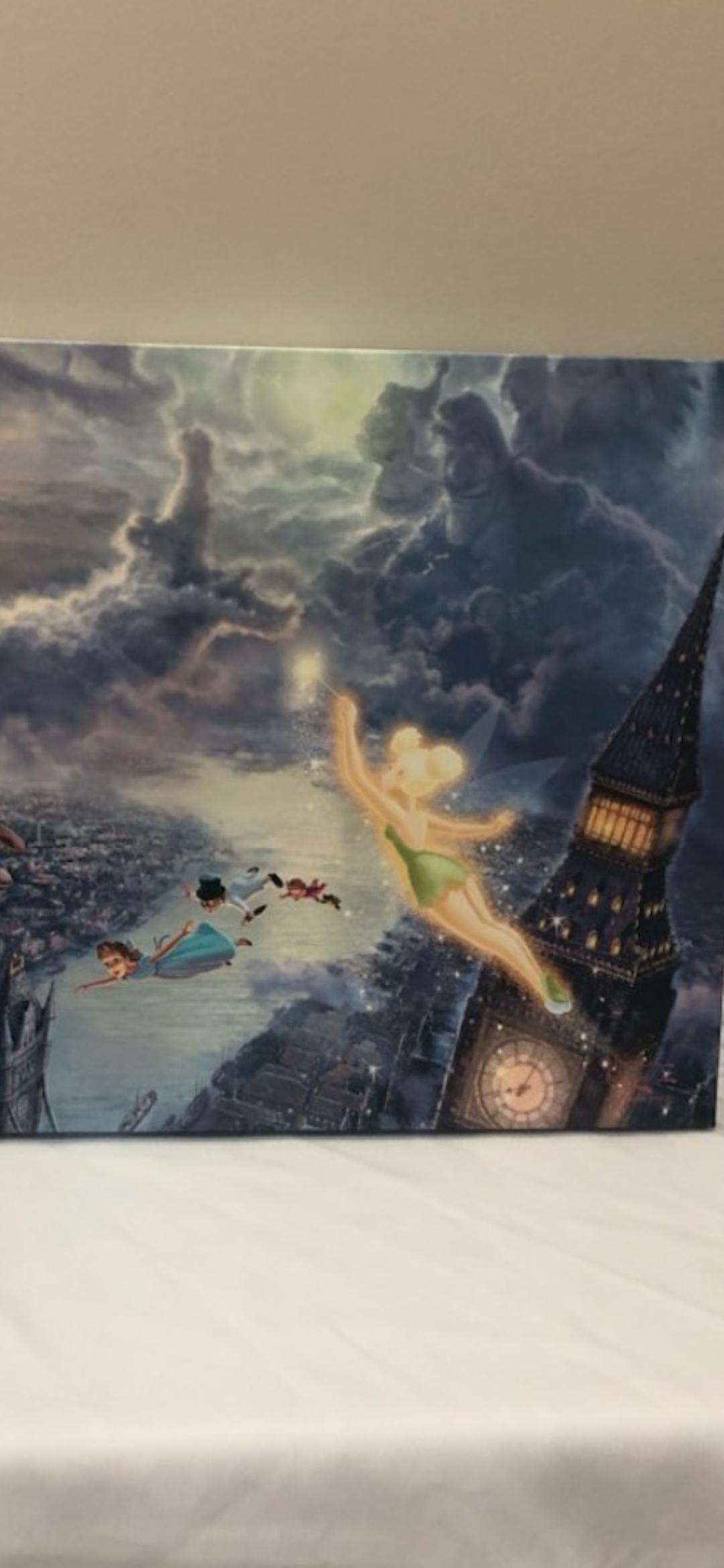 トーマス・キンケード「ピーター・パン」キャンバスプリント