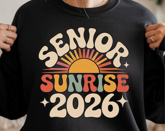 Senior Sunrise 2026 PNG: Back to School Digital Design (PDF, 300 DPI)